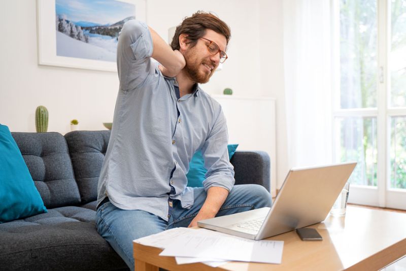 Has working from home left you with a bad back?