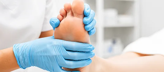 Podiatry assessment at Xcel Health
