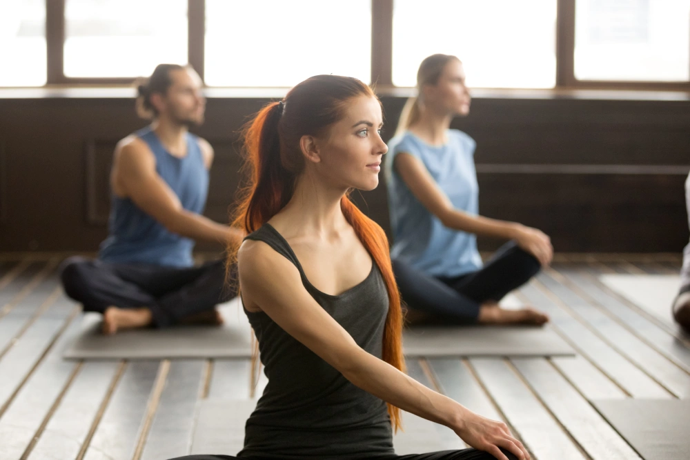 Yoga class at Xcel Health Sittingbourne