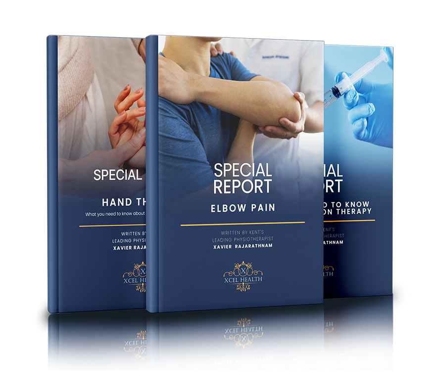 Elbow pain physiotherapy brochure