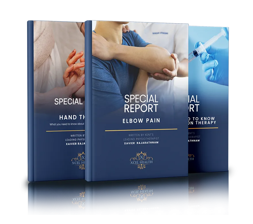 Elbow pain physiotherapy brochure